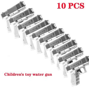 10 pezzi per pistola ad acqua non elettrica pistola giocattolo giocattolo full summer beach giocattolo per bambini bambini ragazze adulti 240511