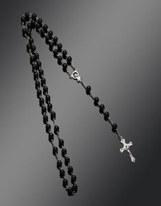 2020 New Fashion Handmade Round Glass Bead Catholic Rosary Quality Bead Necklace Beads Religious Pendants Necklace5845031