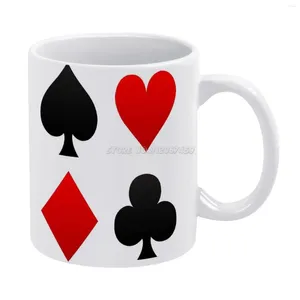 Tazze in abiti caffè tazza di tè in ceramica Milk bauche di tazze personalizzate abitanti regalo di compleanno abiti da regalo di compleanno casinò royal filo solitario gam gam