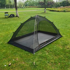 2 Persons Ultra Light Mosquito Net Tent Net Portable Camping Myggnät Tält Vattentät utomhusvandringstält eller sportaktivitet 240507