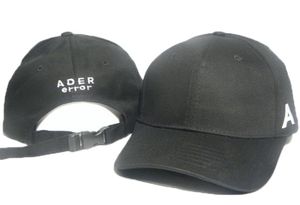 Новейший Ader Error Golf Caps a Письма Snapback Black Ball Cap