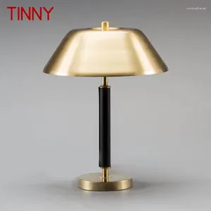 Table Lamps TINNY Nordic LED Dimming Desk Light Modern Vintage Simple Bedside Gold For Home Living Room Bedroom Decor