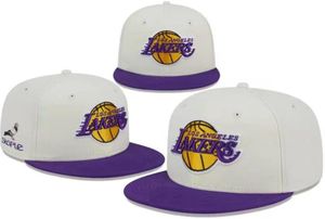 Los Angeles''Lakers '' 'top kapakları 2023-24 unisex moda pamuklu beyzbol şapkası finalleri snapback şapka erkekleri kadınlar güneş şapka nakış bahar yaz kaptan b14