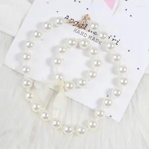 Catene Gioielli di perla romantici Set di perle per bambini Simulato Simulazione di giocattoli per la festa di compleanno della festa del bracciale per perle