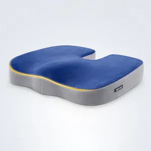 Travesseiro anti -deslizamento azul s sofá dor alívio de umidade de luxo piso de assento de carro