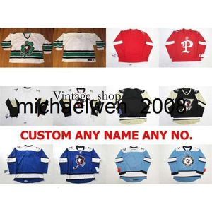 Vin Weng Cheap 2017 AHL Wilkes Barre Scranton Mens Womens Kids 100% Embroidery Custom Any Name Any NO. Ice Hockey Jerseys Goalit Cut