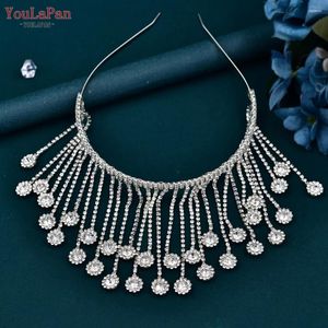 Направления Topqueen Bride Wedding Tassel Hop Hoop Женские аксессуары для подружки невесты головной убор для головного убора банкет HP558