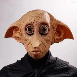 Supplência de festa Dobby Mask Cosplay Anime Elfin Masques Halloween Carnival Masquerade Fantas