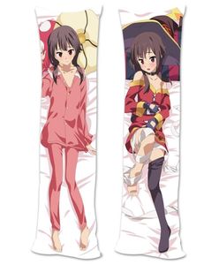 Anime Konosuba God039s Blessing su questo meraviglioso mondo Megumin Dakimakura Copertine Case di copertina del cuscino per il corpo abbraccio 2012128607788