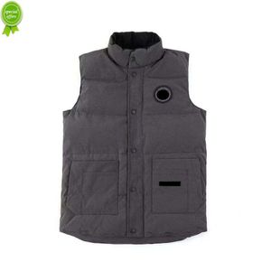 Canadian USA Winter Outdoor Popularity Mens Down Vests Luxury Bodywarmer Fashion Jackets Womens Gilet Designer Coat Male Doudoune Luxe Goose Qlw2