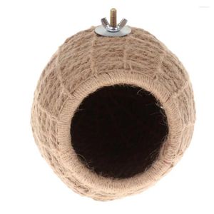 Andere Vogelversorgung handgefertigte Vogel -Nest -Züchter -Innenbett -Käfigzubehör Kanary