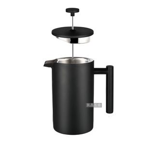 1000 ml French Press Coffee Maker and Tea Pot Thermal Kettle Press Cafe Brewed Coffeeware Teaware Filter Siler 240510