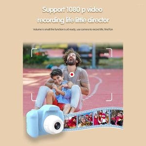 Dijital Kameralar Çocuk Kamerası 1080P HD 32GB Hafıza Kartı (mavi) ile 2.0 inç ekran