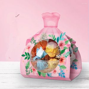 Copas descartáveis palhas 10pcs de alta qualidade Pet Pet Plástico Transparente Baking embalagem Candy Cake Bolo Caixa de Presente de Aniversário Festa de Casamento