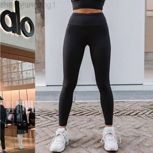 Desginer Als Yoga Spodni Legginsy nylonowe spodnie nylonowe damskie damskie fitness i sporty capris 1013