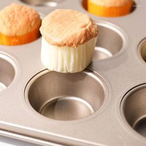 Stampi da cottura Mini Muffin Pans Cupcake Tins fornisce materiale in acciaio al carbonio per dropship