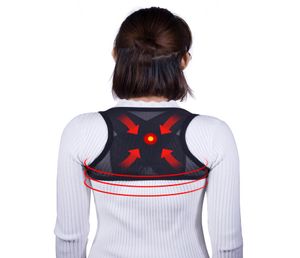 Humpback Förhindra kvinnlig kvinnor övre ryggstödbältesband hållningskorrigerare bakre axel 3105063