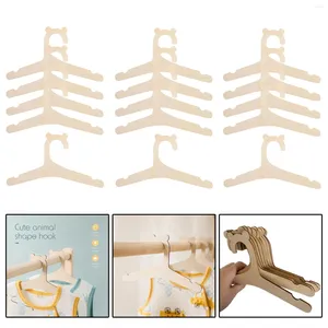 Hangers 10x/5x Baby Clothes Display Outfits Shirt Tops Hanging Racks For Kids Girls Boys Room Nursery/Shop/Home Decor