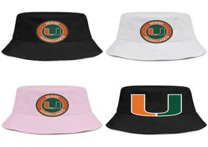 Miami Hurricanes Round Logo för män och kvinnor Pony Hat Cap Design Sport Personlig trendiga baseballhats Fotboll Logo Old Print 2943816