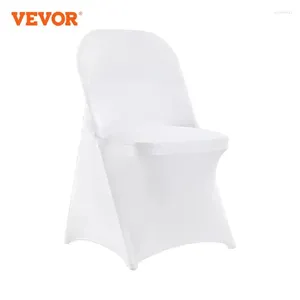 Chair Covers VEVOR 12Pcs Wedding Spandex Stretch Slipcover For Restaurant Banquet El Dining Party Universal Cover