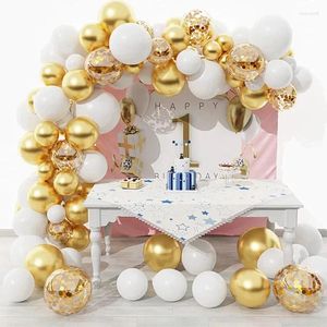 Party Decoration 60Pcs/Set 12inch Blue/Gold/Pink Mixed Latex Balloons For Colored Confetti Birthday Wedding Decorations