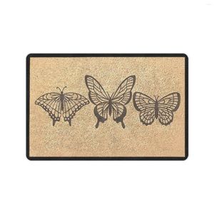 Carpets Beautiful Butterfly Doormat Funny Home Welcome Mat Front Door For Housewarming Present Realtor