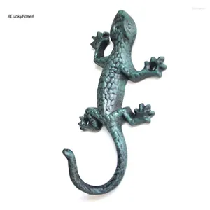 Hooks 11ua Retro House Lizard Garden Hook For Key Hanger Decoration Rack Wall Door Decor