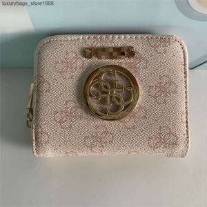 75% rabatt på fabrikens högkvalitativa ny gissning hem Enkel kort PU -bokstav Kvinnor Multicolor Wallet Silver Bag PursKK1