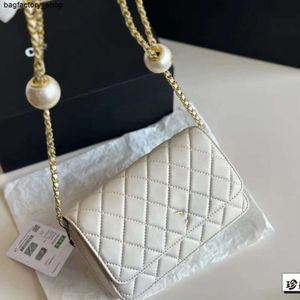 Luxury Handbag Designer Shoulder Bag Crossbody Purse High End Double Embroidered Thread Chain Womens Classic Single BagPMJK