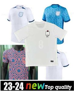 Футбольные трикотажные изделия 202324 Англия Mead Soccer Jerseys Kane Sterling Rashford Sancho Grealish Mount Foden Saka 23 24 футбольная рубашка Женщины мужчина детская плеера Униформа Беллин