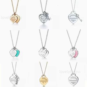 10A Pendant Necklaces New Designer Love Heart-shaped for Gold Silver S925 Earrings Wedding Engagement Gifts Fashion Series Jewelry 2024