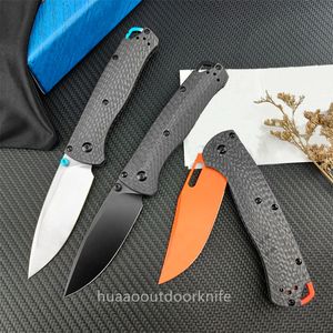 Outdoor 15535 535 Hunt Taggedout Folding Knife 3.5" D2 Blade Orange Clip Point Blade Carbon Fiber Handles Easy To Carry Outdoor Hunting Hiking Pocket Knife- 15535OR-01
