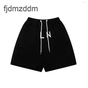 Mens Casual Shorts 2024 Hip Hop Streetwear Joggers Sportswear Bottoms Knee-length Drawstring Loose Fit Gym Bodybuilding