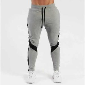 Men's Pants Mens Fashion Sports Fitness Jogging Pants New Mens Autumn/Winter Leisure Color Matching Retro Mens Trousers Y2k Y240513