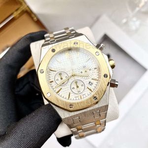 Luxury AP Luxury APS Designer Women Men Royalls Mechanist Master Watch Wristwatch Mens rostfritt stål hela automatiska FAS 1TR8