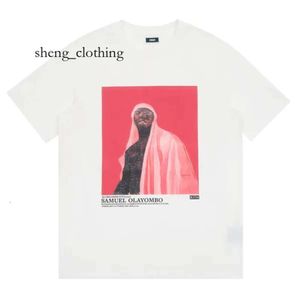 Designer de camisa kith kith camiseta camiseta de manga curta luxo major marca rap clássico hip hop cantor masculino wrld tokyo shibuya retro street moda marca camiseta 6696