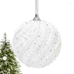 Party Supplies 8cm julgran Baubles Balls Xmas Hanging Bauble Pendants Decorations For Home Apartments Shopping Malls