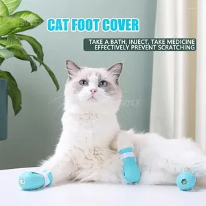 Trajes de gato Sapatos convenientes capa de silicone macio suprimentos de estimação BOTAS BATO ANTI-RACE