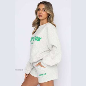 Spring Tracksuits Womens New Fashion Designer Letter Printed T-shirt Elastic Waist Two Piece Shorts Set