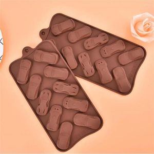 Bakning mögel choklad mögel köksverktyg gelé godis mögel 10 till och med silikon kaka dekorera maker socker säkerhet