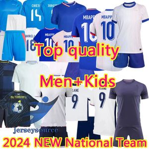 3xl 4xl 24フランスのサッカージャージFra nce Jerseys Sscotland Shirts Eengland Shird Francais Italys Home Away Football Jersey Men Kids Kit Italia Maillotsセット