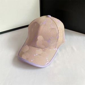 Mens Designer Cap Hat For Man Casquette Jumbo Baseball Cap Embroider Summer Casual Candy Multicolors Justerbara nyanser FIT CAP CAPT BRIM LETTERS Simple MZ0147 C4