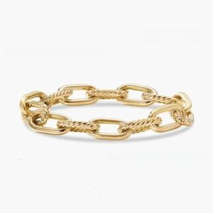 Luxury DY Desginer David Yurma Bracelets Jewelry Bracelet Simple and Elegant Popular Woven Twisted Rope Ring David Bracelet High Quality 423