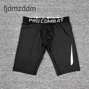 Mens Gym Fitness Shorts Quick Drying Elasticity Sports Tight Bottoms Running Basketball Compression Training Clothes
