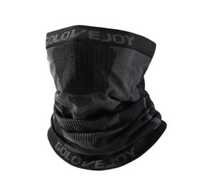 Schwarze Wintermänner Bandana im Freien im Freien Ohrschutz Halswärmer Wärmer Halbgesichtsmaske Elastischer Radsportschal für die Kälte 2112492878