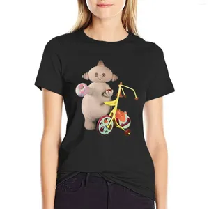 Women's Polos Makka Pakka T-shirt Blouse Shirts Graphic Tees Lady Clothes T-shirts For Women Pack