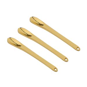 Mini cucchiaio d'oro pala in polvere Accessori per fumo per la casa Snuff sniffer sniffer panna di crema portatile ZZ ZZ