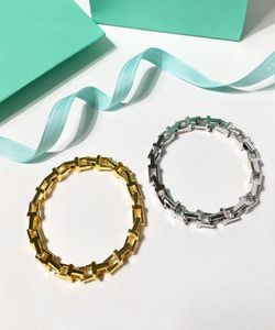Womens Unthaped Bracelets Ball Hand Chain Designer Jewelry Chain masculino Braça de bloqueio de duas camadas Gold Silver Rose Full Brand como 6168619