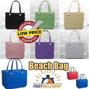 Sacchetti da spiaggia di grande capacità da donna da donna uomo ascella spalla tote in plastica in plastica borse borsetta pozzasche hobo borse per la spesa del fine settimana di sequenza outdoor outdoor