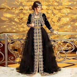 Traditioneller Kosovo albanischer Caftan Abendkleiderjacke 2021 Spitzenperlen Vestidos de Novia Tunesian Prom Party Kleider 205J